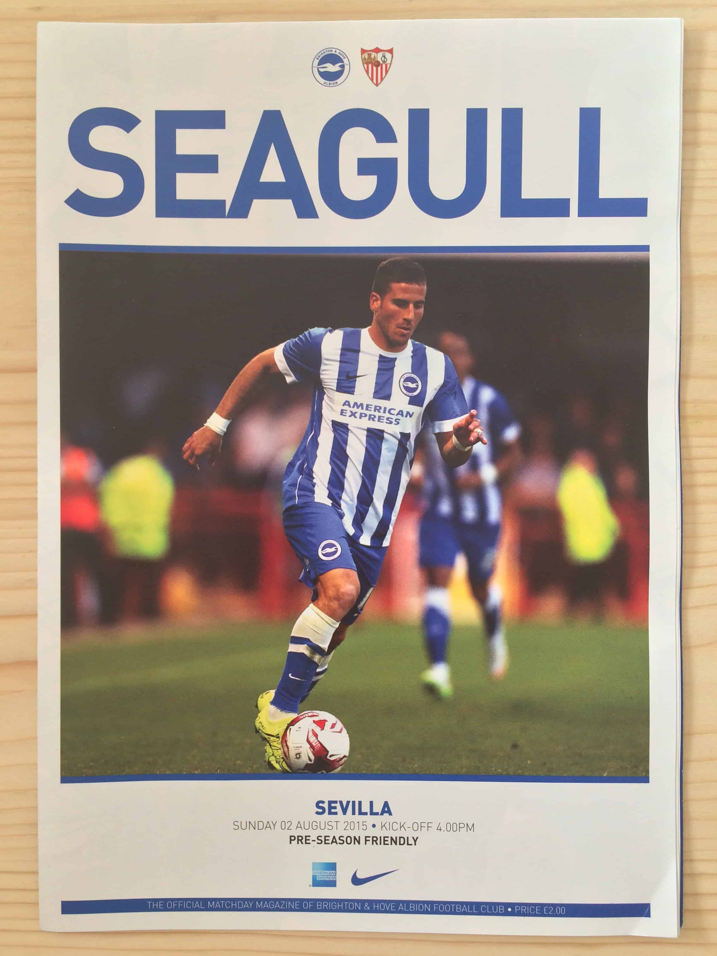 Brighton & Hove Albion FC v Sevilla FC